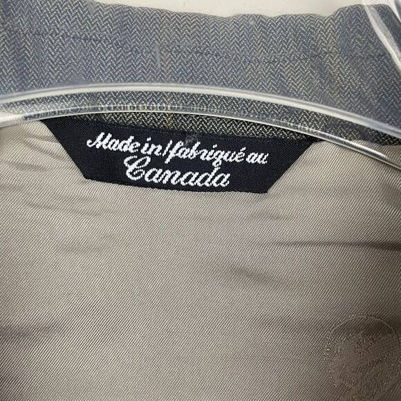 Grand Prix Equestrian Hunt Show Coat Women Sz 14T (Fits like 8) Olive Plaid Wool - Picture 9 of 12